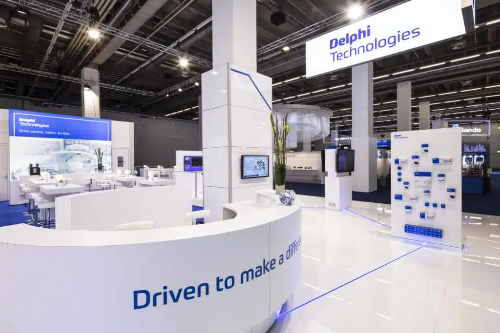 Expofloor Delphi white high gloss floor panel