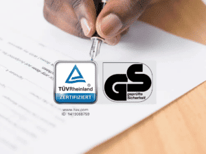 Pendelspots TÜV/GS gecertificeerd