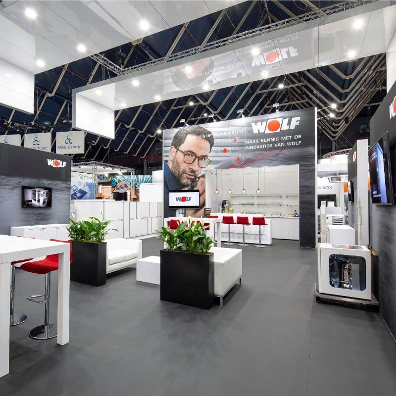 ExpoFloor donker grijs vloer panelen