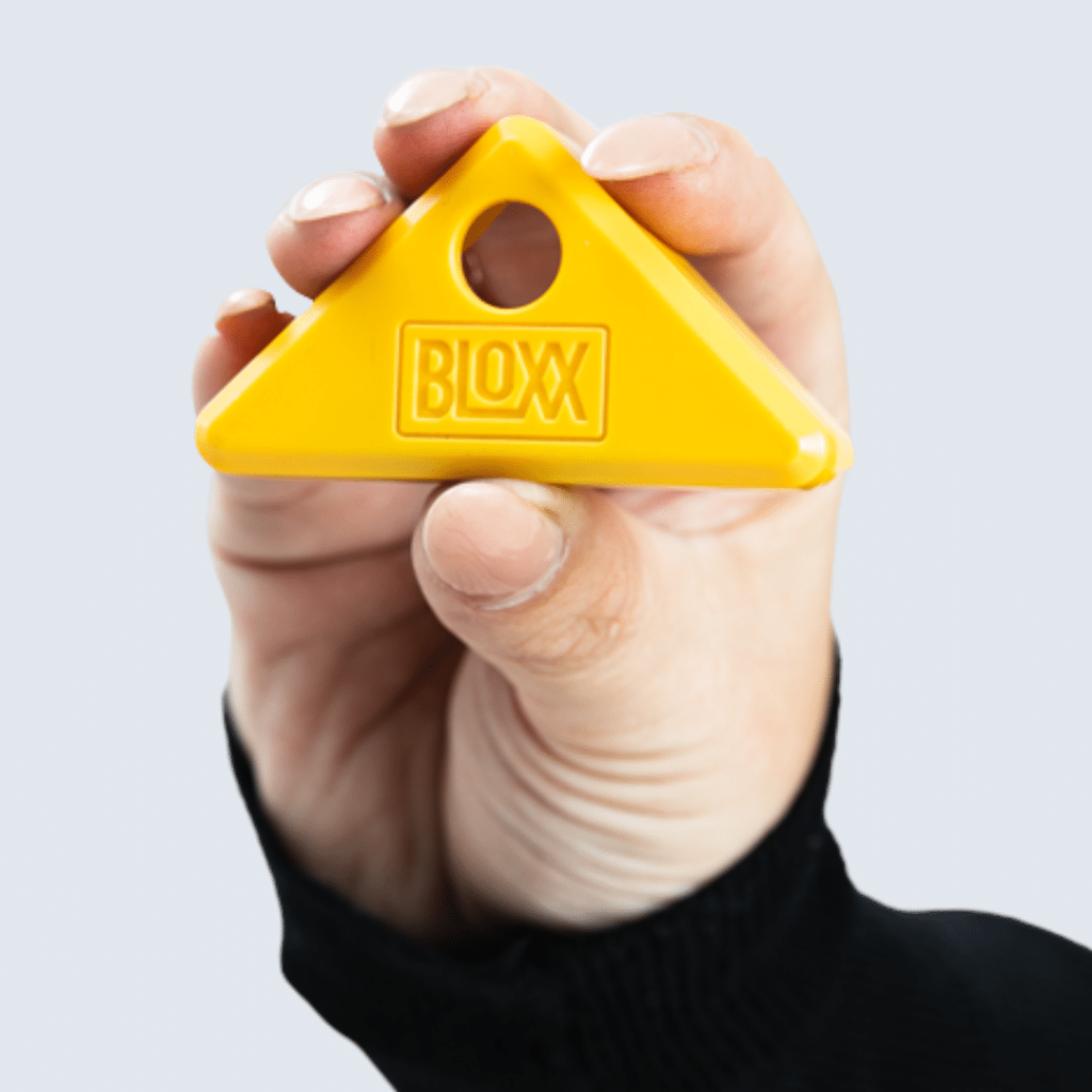 Bloxx yellow corner piece